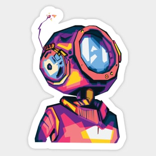 Astronaut colorful Sticker